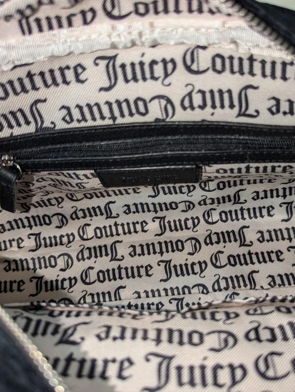Juicy Couture faux fur backpack